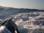The breaking waves, 2nm off the coast of Folegandros