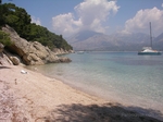 Asprogiali in North Kalamos is a gem of a coastline known for its majestic coves