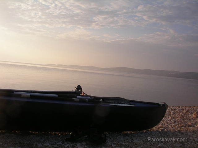 Sunrise with a view of Meganisi island