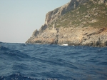 The rugged coast of South Eastern Peloponnese