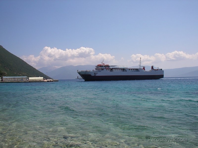 The local ferry Ionion Pelagos