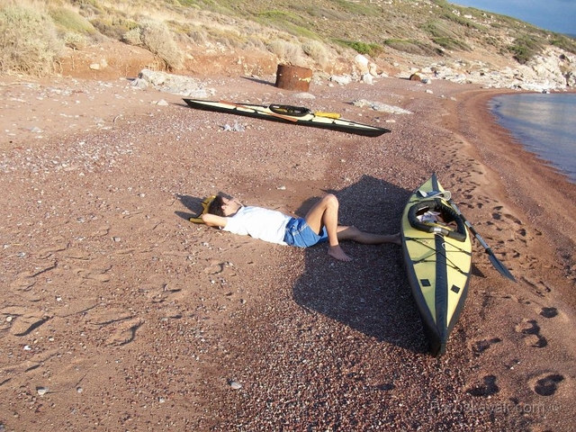Landfall in the Alkyonides islets