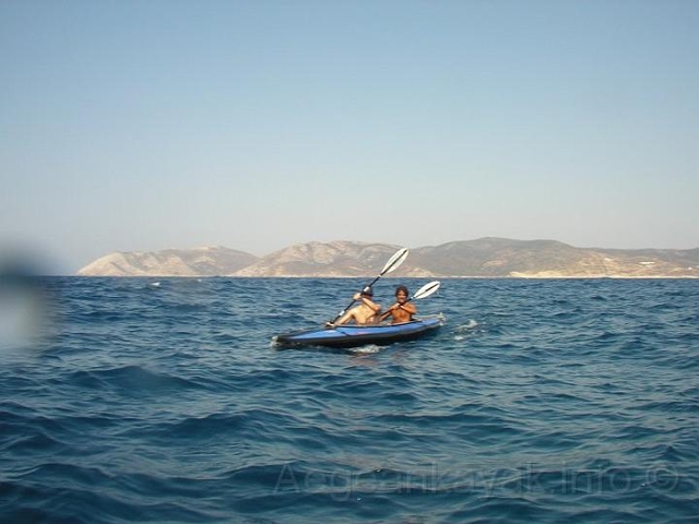 Circumnaving the Despotiko island