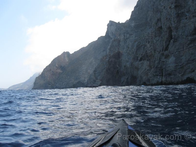 Sea kayaking from Nisyros to Tilos island