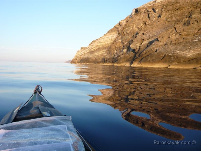Looking south towards the Mavra Gkremna cliffs