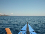 Bearing off the south coast of Paros island