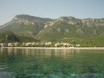 The rugged coast of East Peloponnese